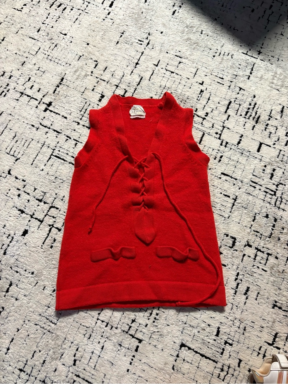 Vintage 100% Wool Top